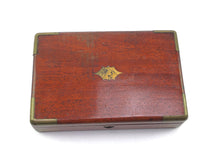 Load image into Gallery viewer, Percussion Double Barrelled Box Lock Travelling Pistol, 52 Bore, Cased. SN 910