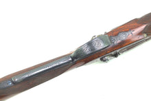 Load image into Gallery viewer, Percussion Sporting Gun, Double Barrelled 14 Bore by Joseph Egg, very fine, cased. SN X2059