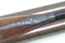 Load image into Gallery viewer, Percussion Sporting Gun, Double Barrelled 14 Bore by Joseph Egg, very fine, cased. SN X2059