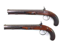 Load image into Gallery viewer, Percussion Duelling Pistols by Joseph Manton. SN 8740