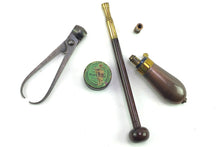 Load image into Gallery viewer, Double Barrelled Percussion Howdah Pistol by Charles Jones, very fine. SN 8927