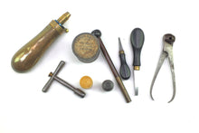 Load image into Gallery viewer, Officer’s Double Barrelled Percussion Howdah Pistol . SN X2035