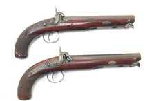 Load image into Gallery viewer, Percussion Officers Pistols by Purdey, very rare cased pair. SN 8894