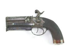 Load image into Gallery viewer, Percussion Over & Under Pistol by Barnes & Co SN 8654