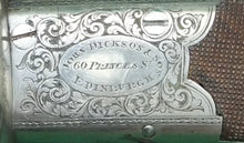 Load image into Gallery viewer, A Rare Four Barrelled, Hand Rotated Percussion Pepperbox by John Dickson of Edinburgh. SN 8484