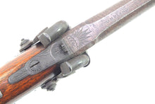 Load image into Gallery viewer, Over & Under Percussion Pistol by Kavanagh of Dublin. SN 8929