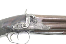 Load image into Gallery viewer, Over & Under Percussion Pistol by Staudenmayer, London, fine. SN 8995
