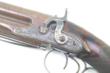 Load image into Gallery viewer, Over & Under Percussion Pistol by Staudenmayer, London, fine. SN 8995