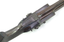 Load image into Gallery viewer, Over & Under Percussion Pistol by Staudenmayer, London, fine. SN 8995