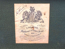 Load image into Gallery viewer, Percussion Pistols by J. Beattie comprising a transitional revolver in 100 bore and a turnover pistol in 54 bore. SN 8723