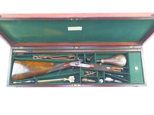 Load image into Gallery viewer, Cased Percussion Presentation Rifle. SN 8742