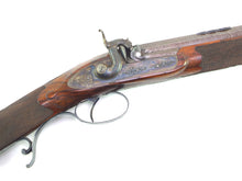 Load image into Gallery viewer, Cased Percussion Presentation Rifle. SN 8742