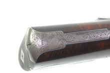 Load image into Gallery viewer, Percussion Rifle by Lancaster Double Barrelled Oval Bore, very fine. SN X2053