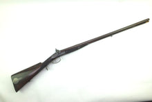 Load image into Gallery viewer, Percussion Rifle by Lancaster Double Barrelled Oval Bore, very fine. SN X2053