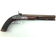 Load image into Gallery viewer, Percussion Rifled Target Pistols by Alex Henry, Purdy Style, Fine Cased Pair. SN 8928