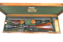 Load image into Gallery viewer, Percussion Sporting Gun by Joseph Harkom, very fine. SN X2060