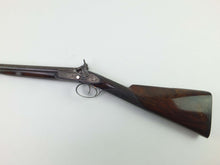 Load image into Gallery viewer, Cased Double Barrelled Percussion Sporting Gun by Joseph Manton. SN 8733