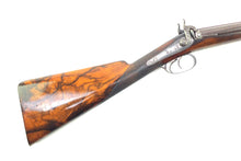 Load image into Gallery viewer, Double Barrel Percussion Sporting Gun by John Probin, fine, cased. SN 8930