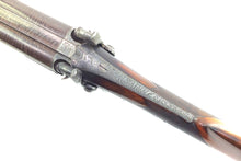 Load image into Gallery viewer, Double Barrel Percussion Sporting Gun by John Probin, fine, cased. SN 8930