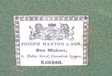 Load image into Gallery viewer, Percussion Target or Duelling Pistols by Joseph Manton, fine rare cased pair. SN 8950