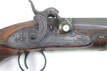 Load image into Gallery viewer, Magazine In Butt Percussion Travelling Pistol by W & J Rigby. SN 8951