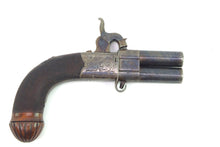 Load image into Gallery viewer, Percussion Turnover Pistols by Isaac Riviere, Fine Cased Pair. SN 8985