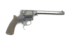 Load image into Gallery viewer, Tranter Patent First Model Self-Cocking Percussion Revolver 50 Bore, fine, rare, cased. SN X2032.
