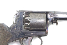 Load image into Gallery viewer, Tranter Patent First Model Self-Cocking Percussion Revolver 50 Bore, fine, rare, cased. SN X2032.