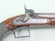 Load image into Gallery viewer, Percussion Target Pistols by William Mills. SN 8672