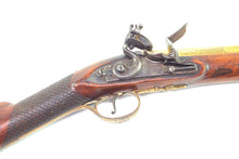 Load image into Gallery viewer, Flintlock Pillow Blunderbuss by Edward Bond Brass Barrelled, very fine, near mint. SN 8960