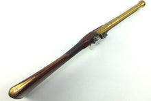Load image into Gallery viewer, Flintlock Pillow Blunderbuss by Edward Bond Brass Barrelled, very fine, near mint. SN 8960