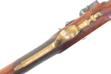 Load image into Gallery viewer, Flintlock Pillow Blunderbuss by Edward Bond Brass Barrelled, very fine, near mint. SN 8960
