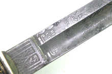 Load image into Gallery viewer, St Georges Rifles Presentation Sword, German silver scabbard, very fine. SN 8819
