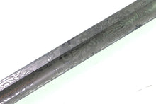 Load image into Gallery viewer, St Georges Rifles Presentation Sword, German silver scabbard, very fine. SN 8819