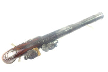 Load image into Gallery viewer, Flintlock Queen Anne Pistols by Griffin and Tow of London, a very fine cased pair. SN 8751