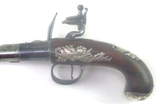 Load image into Gallery viewer, Flintlock Queen Anne Pistols by Griffin and Tow of London, a very fine cased pair. SN 8751