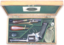 Load image into Gallery viewer, Beaumont Adams Patent Double Action Percussion Revolver. SN 8722