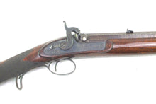 Load image into Gallery viewer, Percussion Heavy Barrelled Hunting Rifle by Baker of London, fine. SN X2051