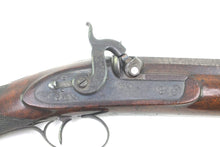 Load image into Gallery viewer, Percussion Heavy Barrelled Hunting Rifle by Baker of London, fine. SN X2051