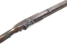 Load image into Gallery viewer, Percussion Heavy Barrelled Hunting Rifle by Baker of London, fine. SN X2051