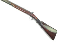 Load image into Gallery viewer, Percussion Heavy Barrelled Hunting Rifle by Baker of London, fine. SN X2051