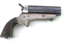 Load image into Gallery viewer, Sharps Four Barrelled Rimfire Pistol Retailed by Reilly. SN 8876