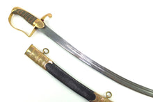 Load image into Gallery viewer, Sabre by Brunn with a Tulwar Trophy Blade, fine. SN 8810