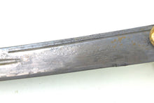 Load image into Gallery viewer, Sabre by Brunn with a Tulwar Trophy Blade, fine. SN 8810