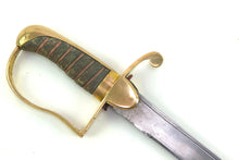 Load image into Gallery viewer, Sabre by Brunn with a Tulwar Trophy Blade, fine. SN 8810