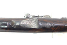 Load image into Gallery viewer, Saw Handled Percussion Duelling Pistols by W. & J. Rigby, very fine cased pair. SN 8896