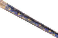 Load image into Gallery viewer, French Steel Small Sword with Blue & Gilt Blade. SN 8885