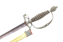 Load image into Gallery viewer, Small Sword English Cut Steel Hilt made at Woodstock, very fine & rare. SN 8976