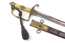 Load image into Gallery viewer, Georgian Naval Officers Five Ball Spadroon. SN 8943