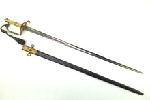 Load image into Gallery viewer, Georgian Naval Officers Five Ball Spadroon. SN 8943
